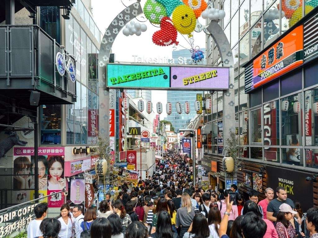 Takeshita Street on the Weekend