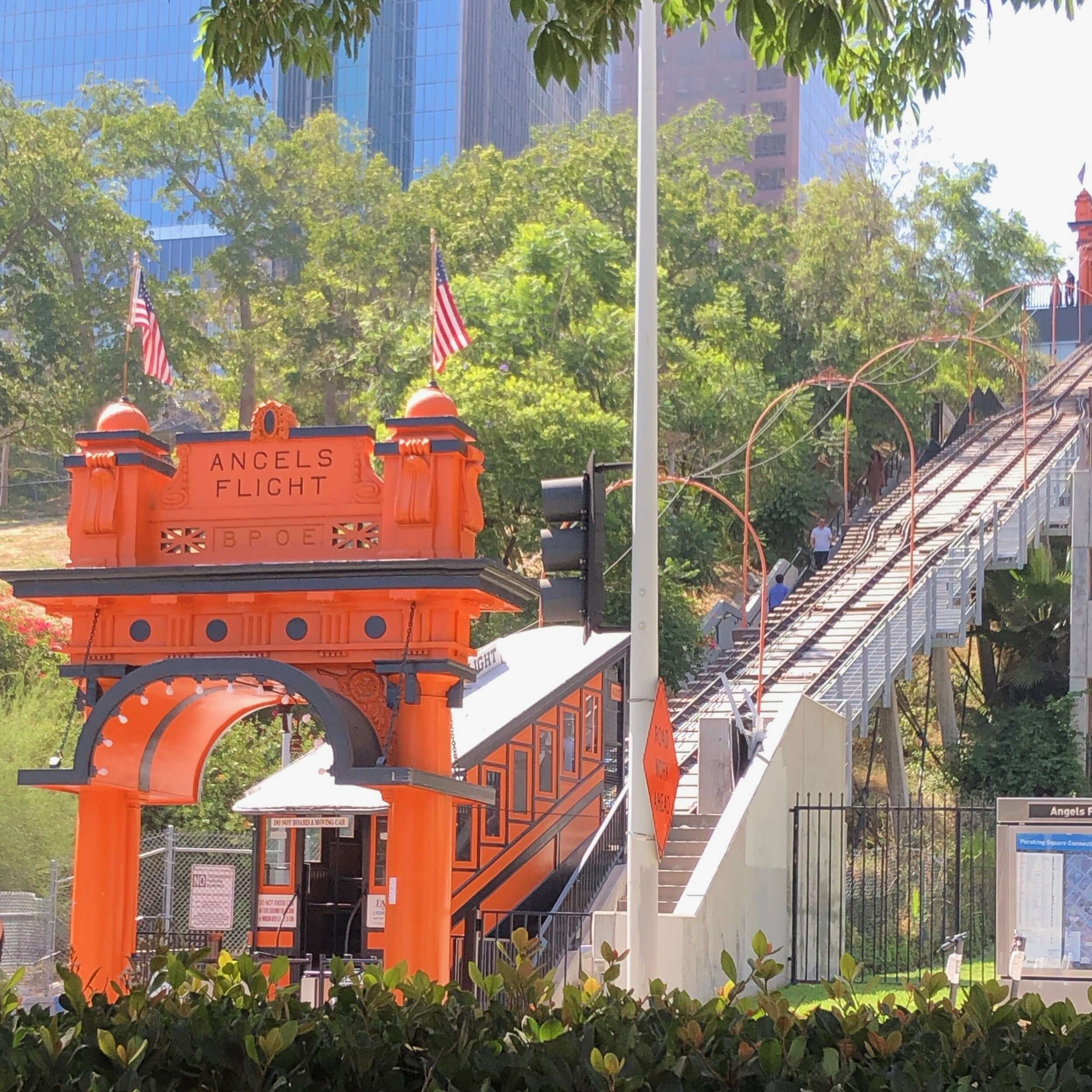 Angels Flight Funicular.