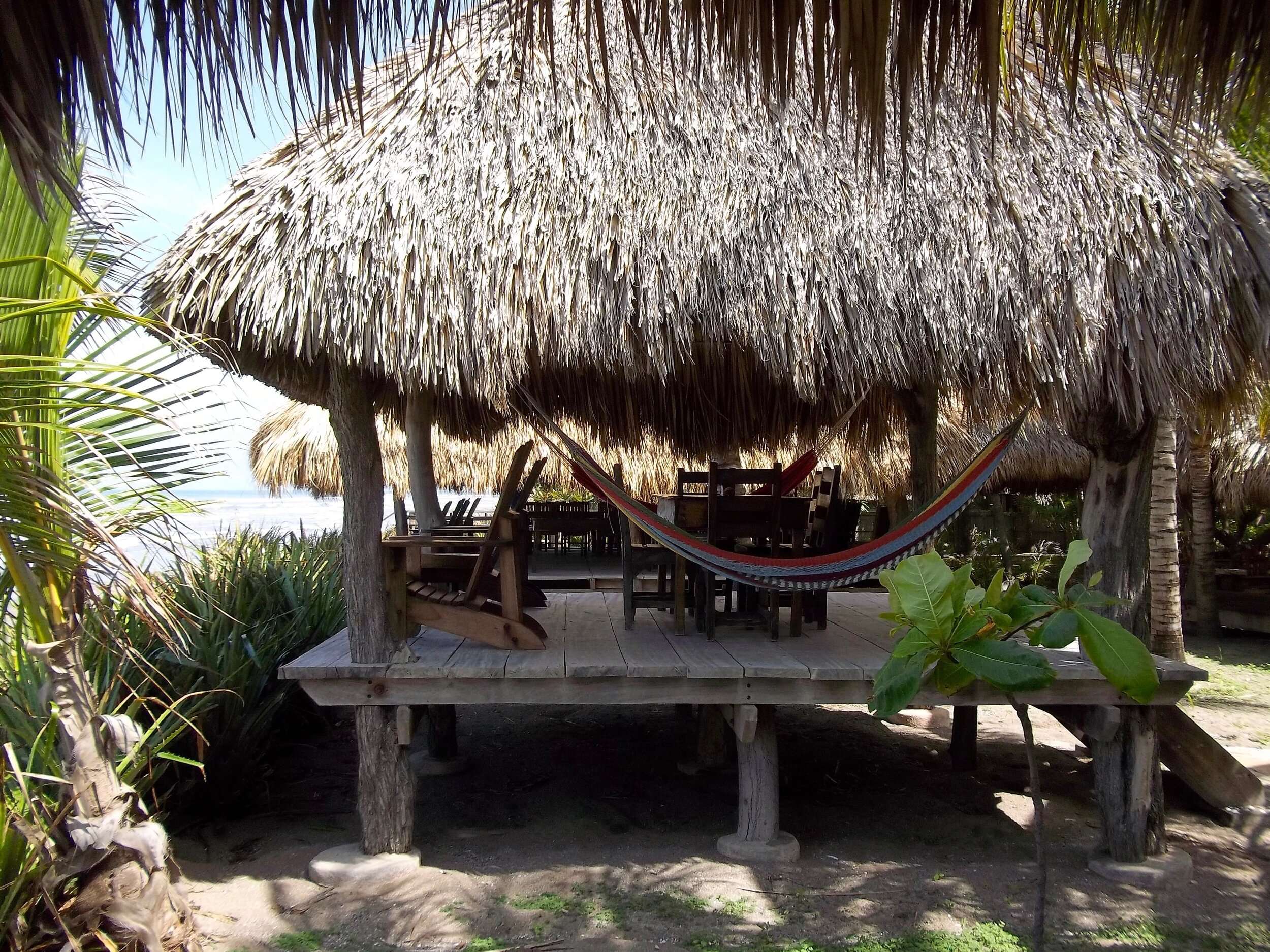 The huts at our ecolodge. Nicaragua