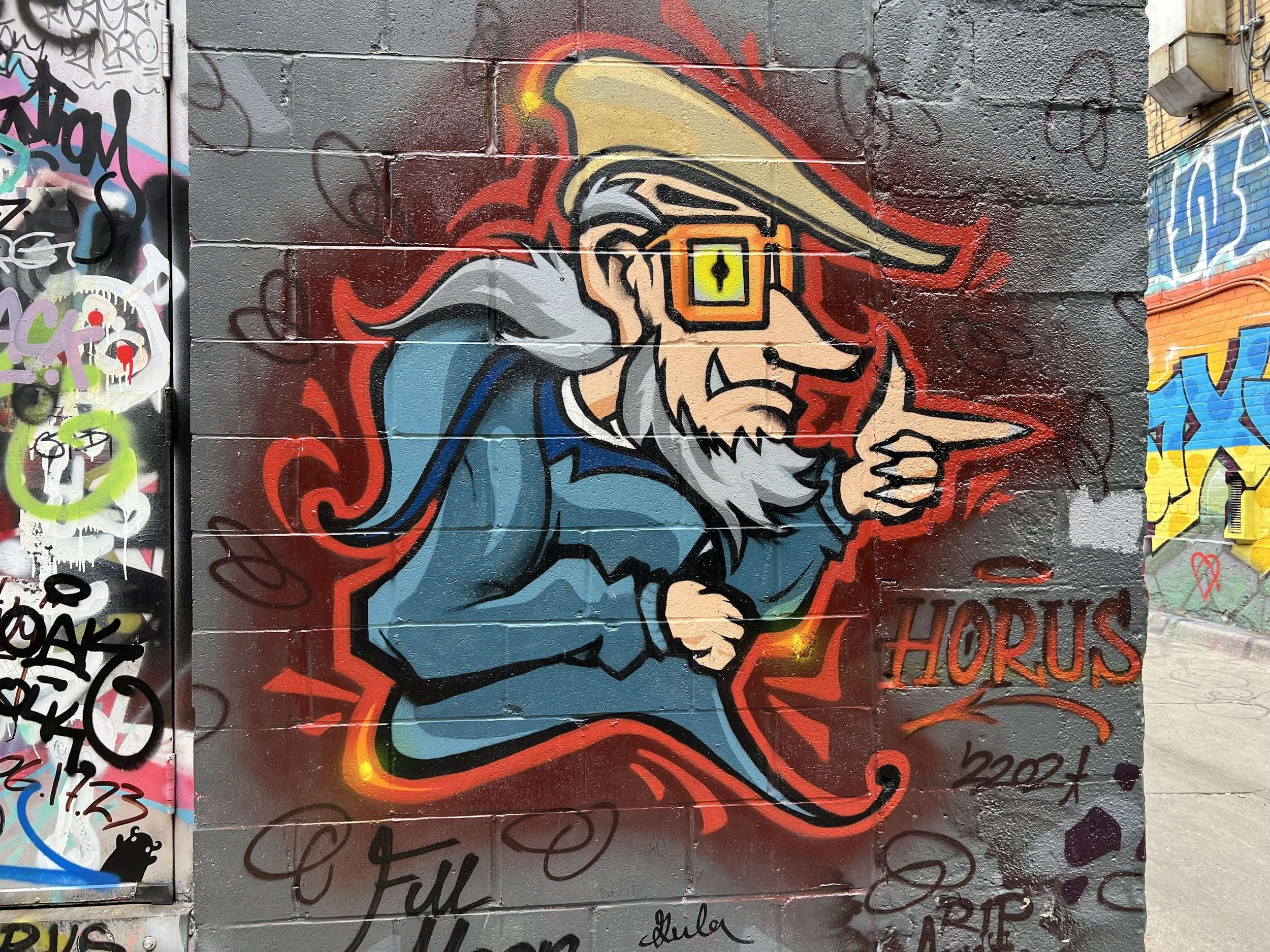 Horus Street Art Toronto ON