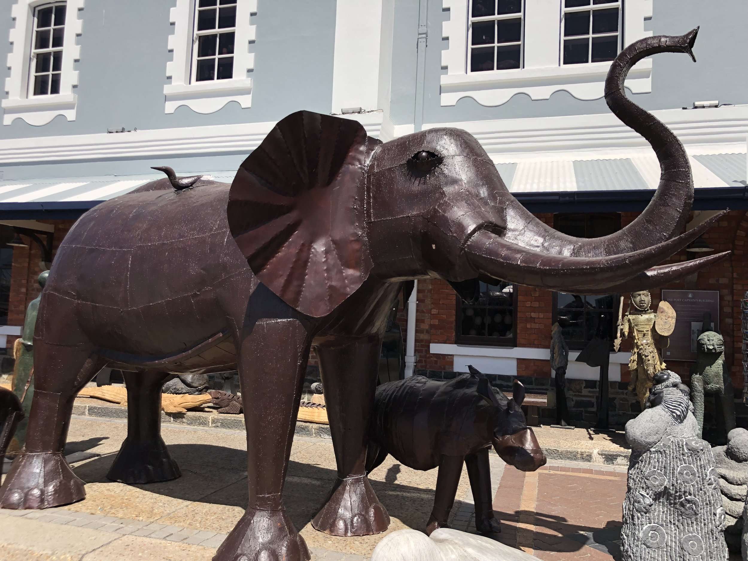 Sculptures available for purchase at the V&A Waterfront Cape Town shops