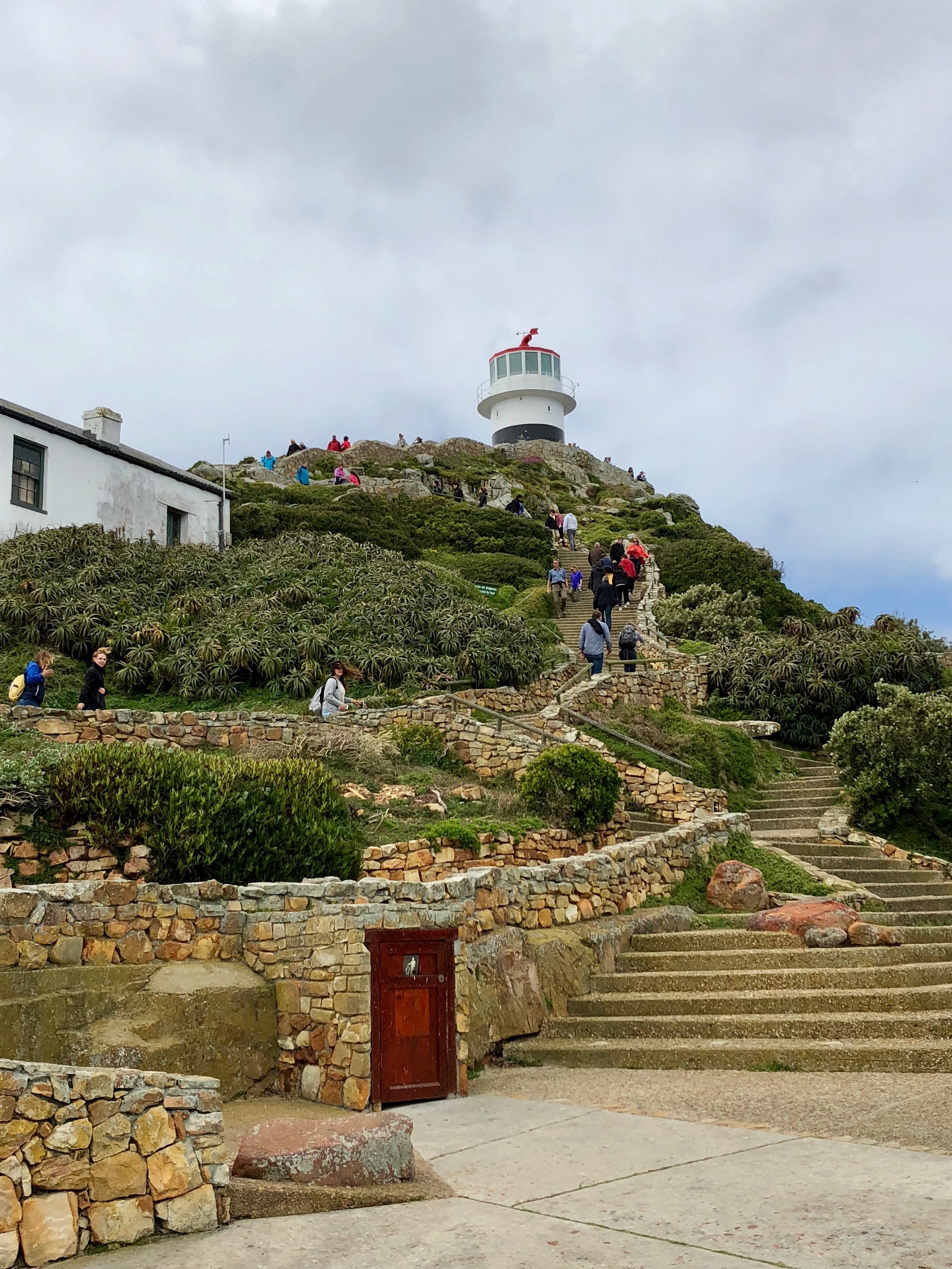 Stairs up to the lighthouse - Cape of Good Hope