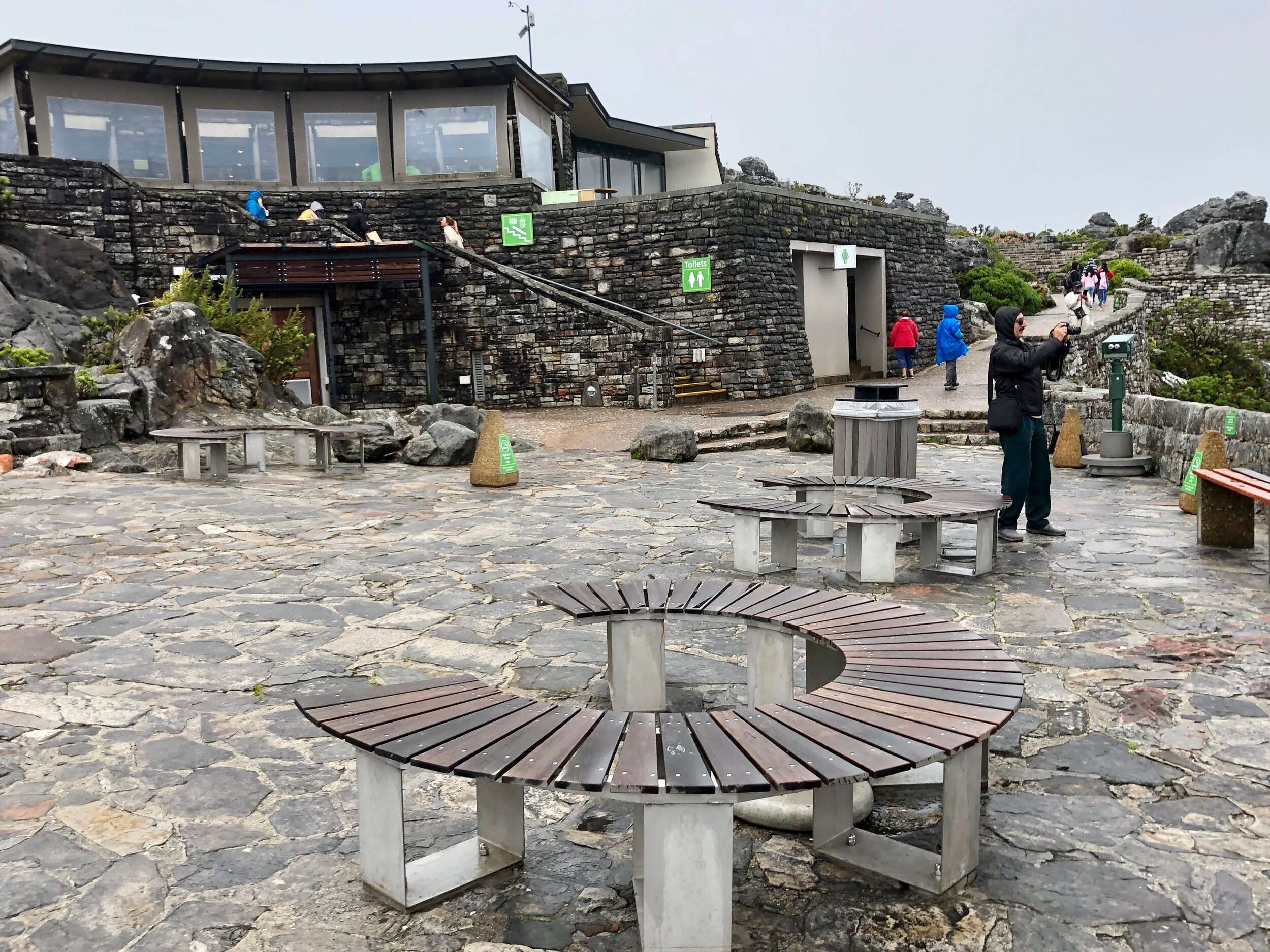 Cafe at the Top of Table Mountain