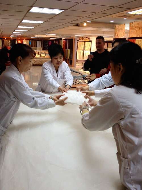 Pulling Silk
