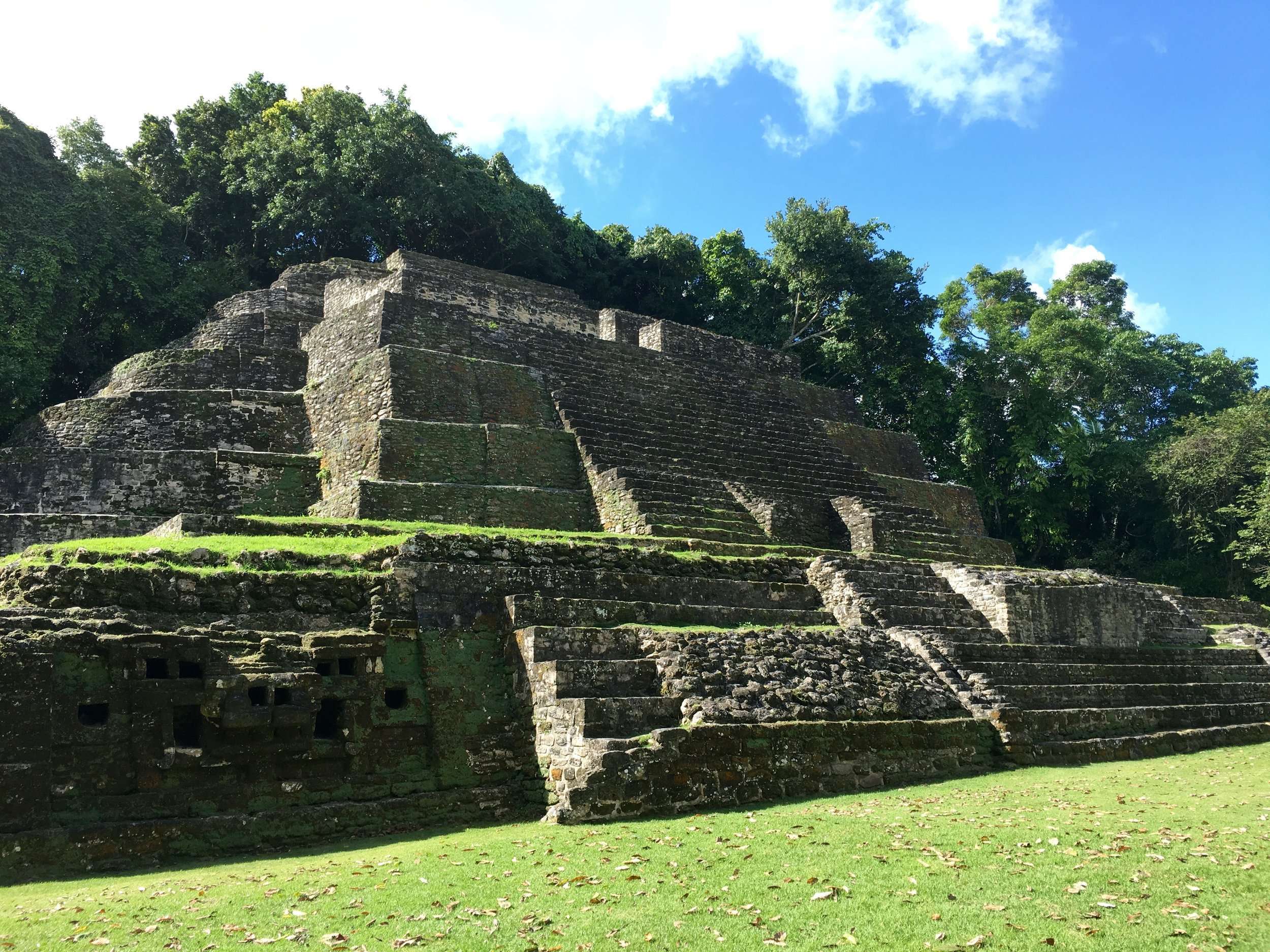 Even if you don't climb to the top, the Mayan temples are truly beautiful to behold.