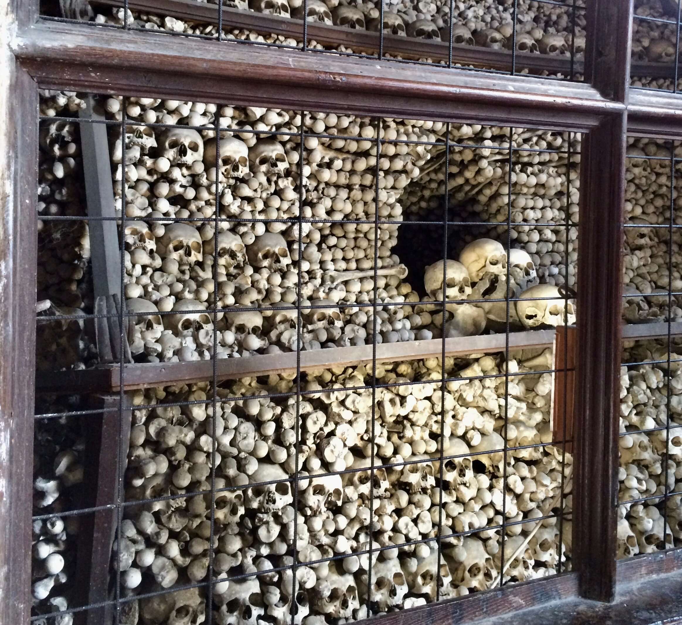 A Second Bone Pyramid in the Bone Church Kutna Hora