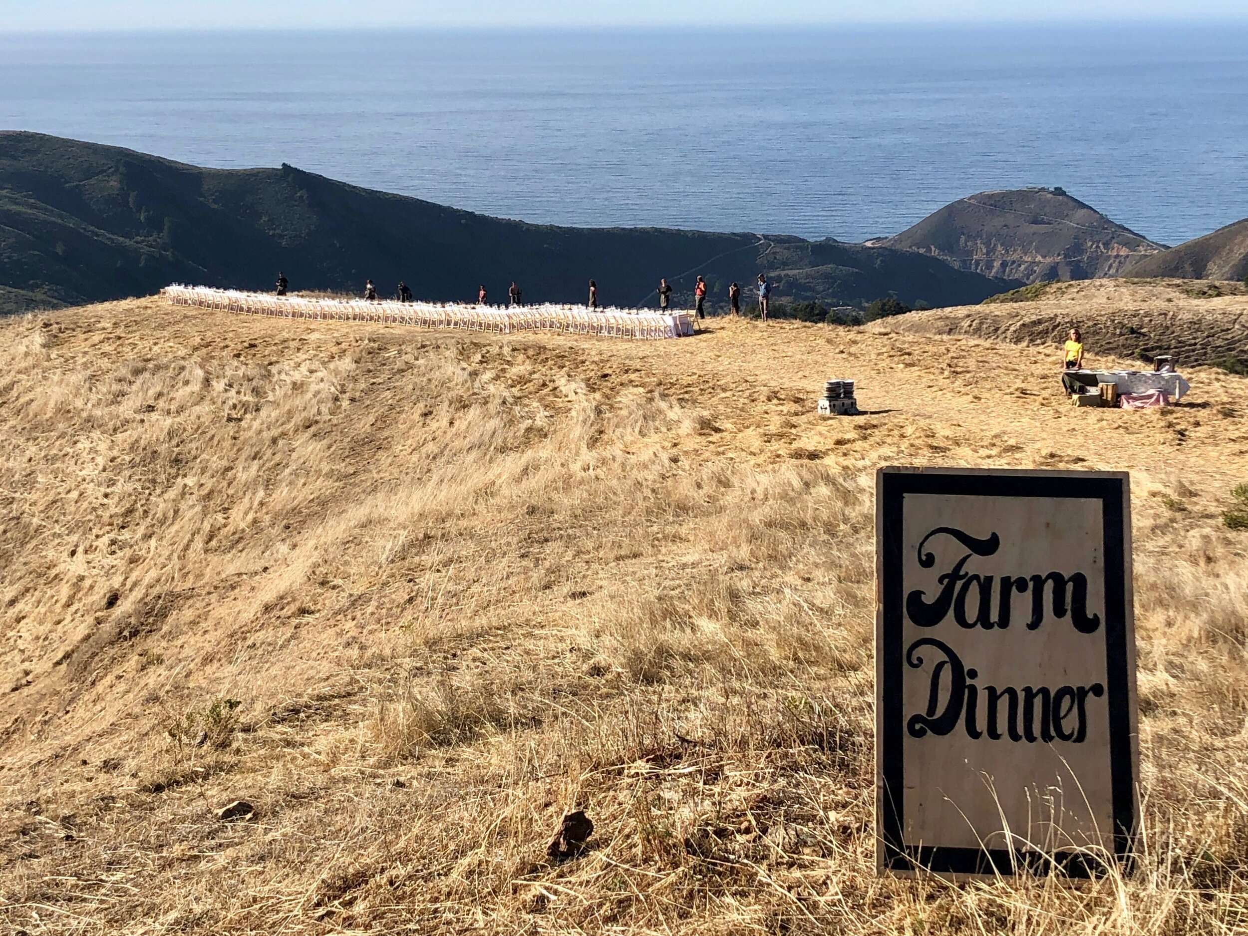 Outstanding In The Field - Big Sur dinner November 2018