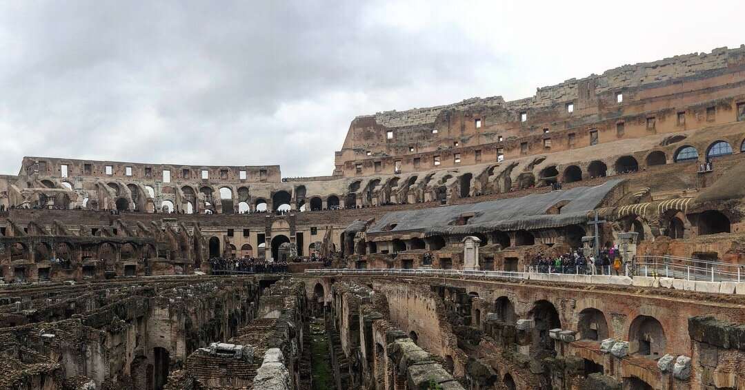 Inside the Colosseum