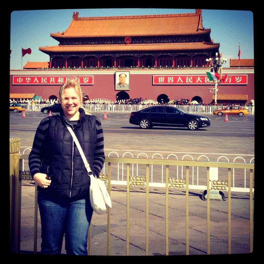 Jenn Lloyd In Beijing's Forbidden City