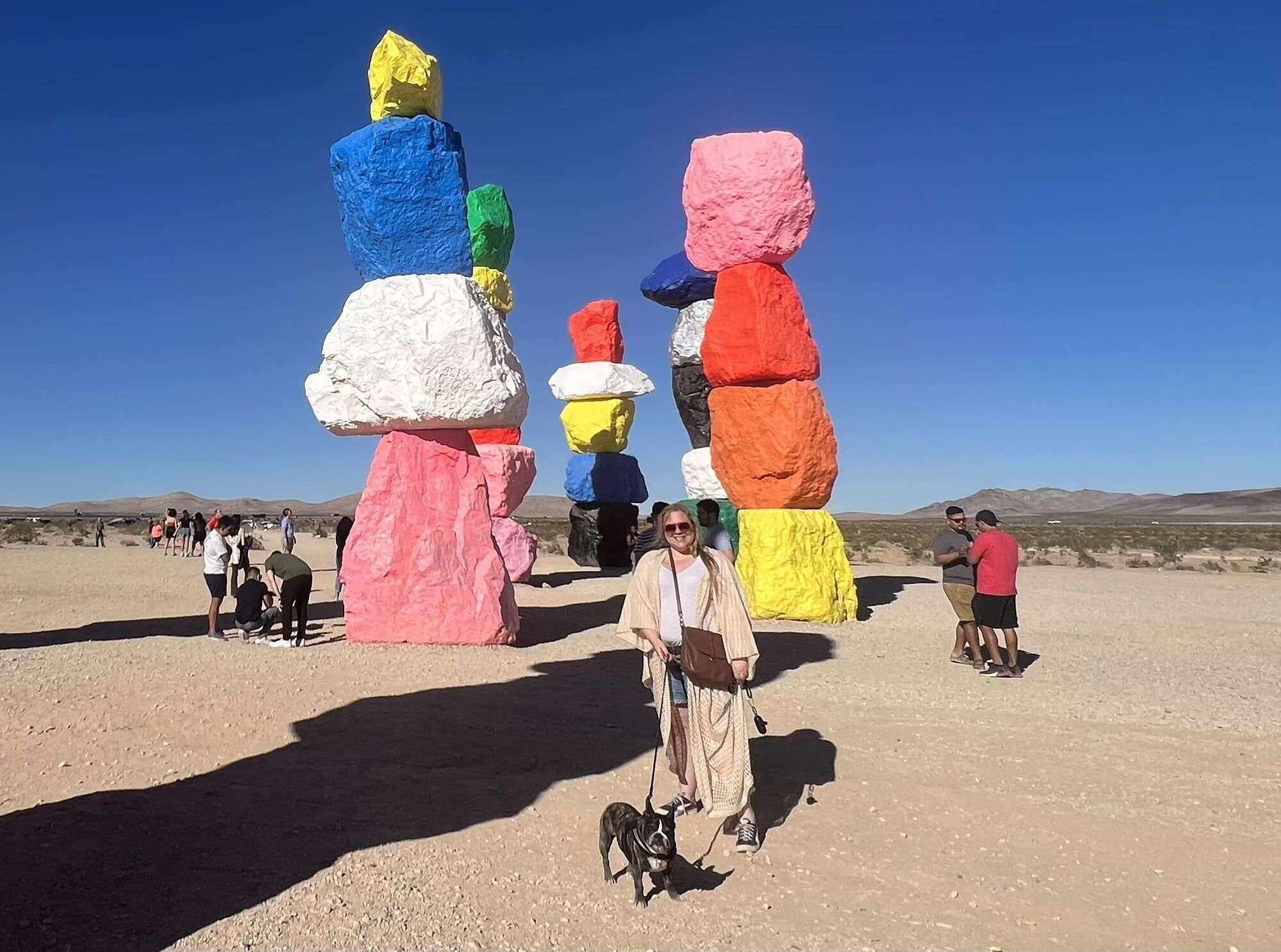 Jenn Lloyd Seven Magic Mountains Off To Vegas