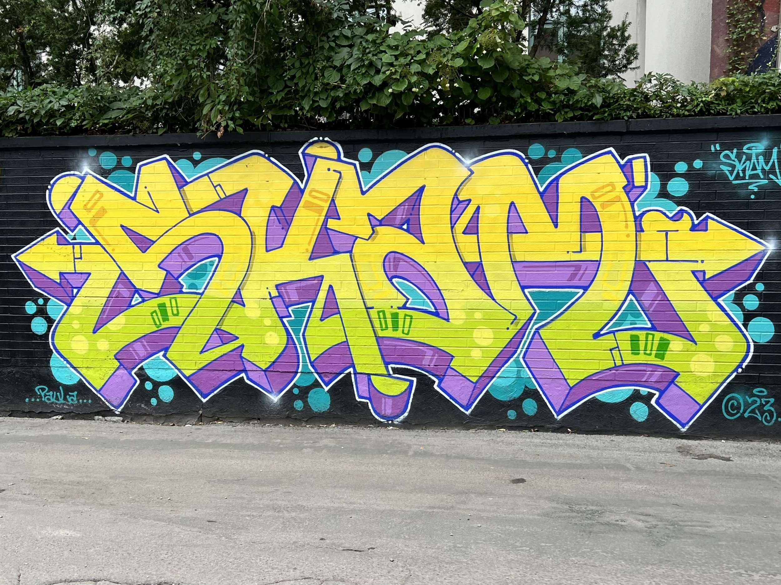 Lettering Graffiti Toronto