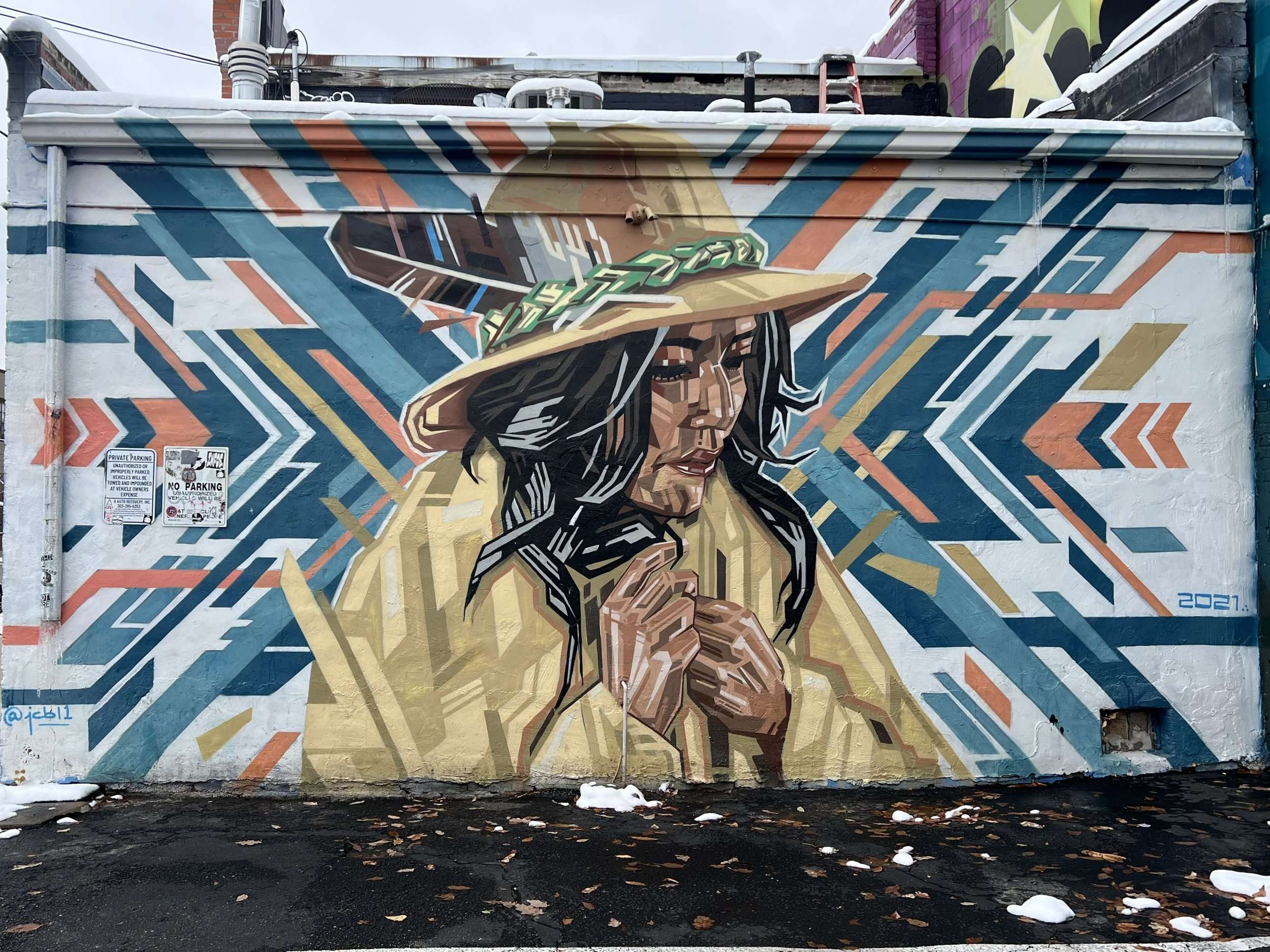 Native American Street Art Denver