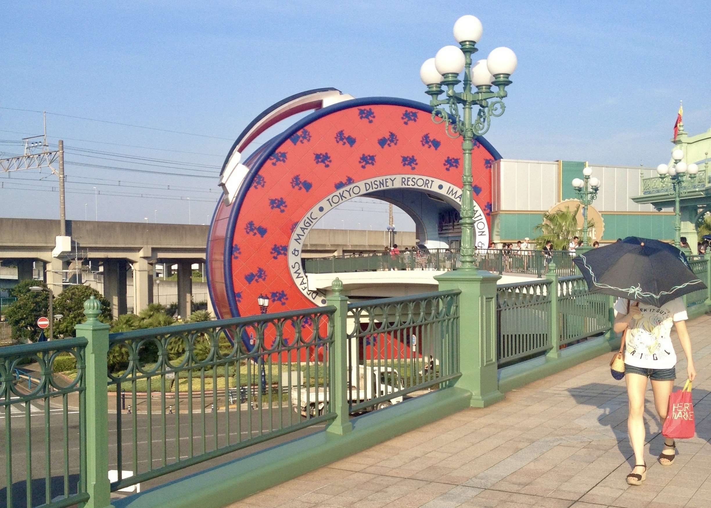 Tokyo Disney rail station