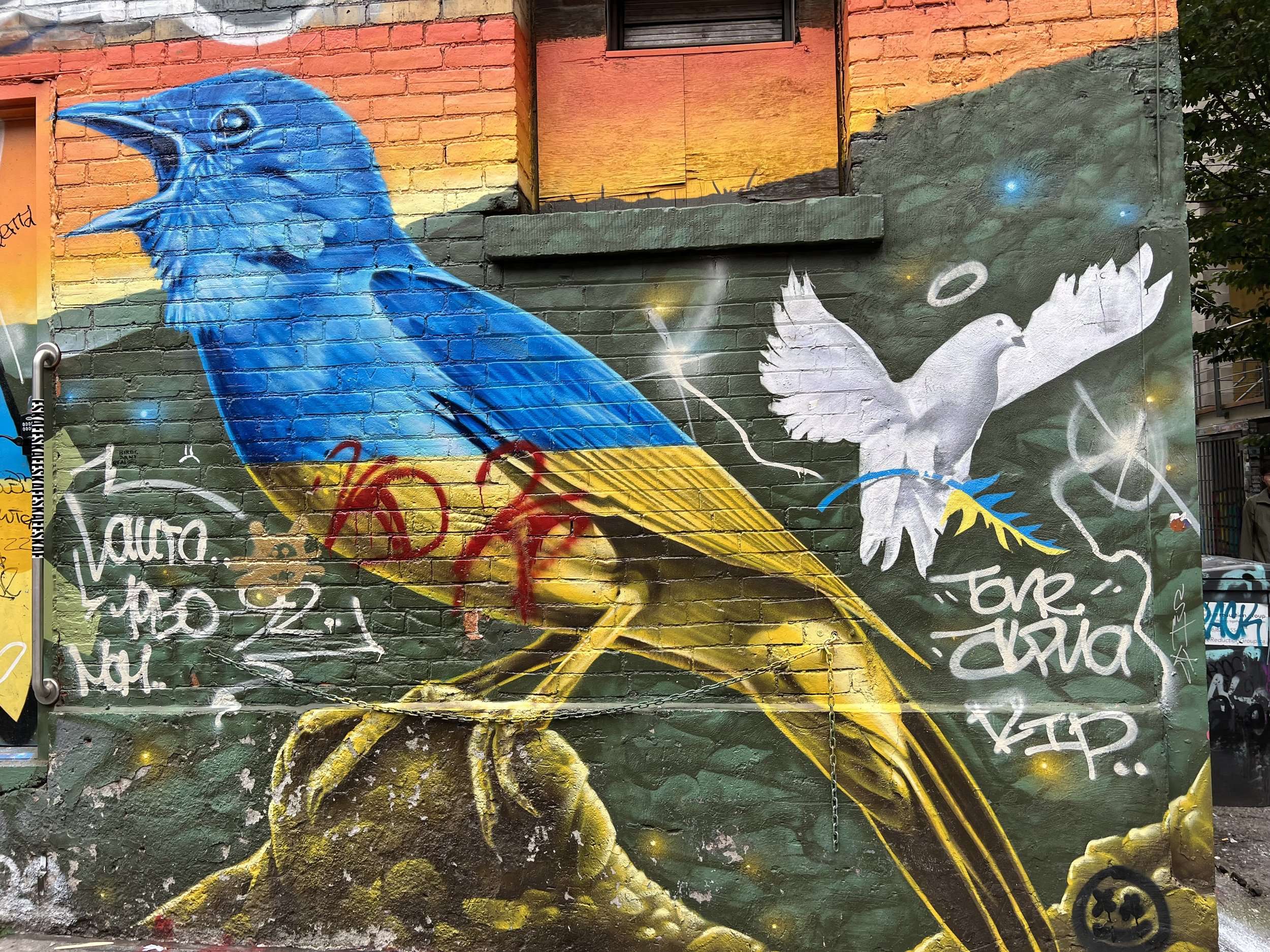 Ukraine Street Art Toronto
