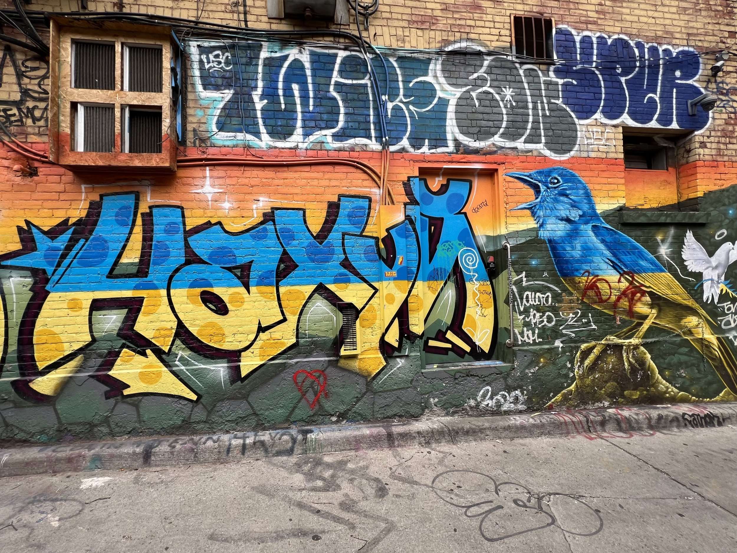 Ukraine Toronto Street Art