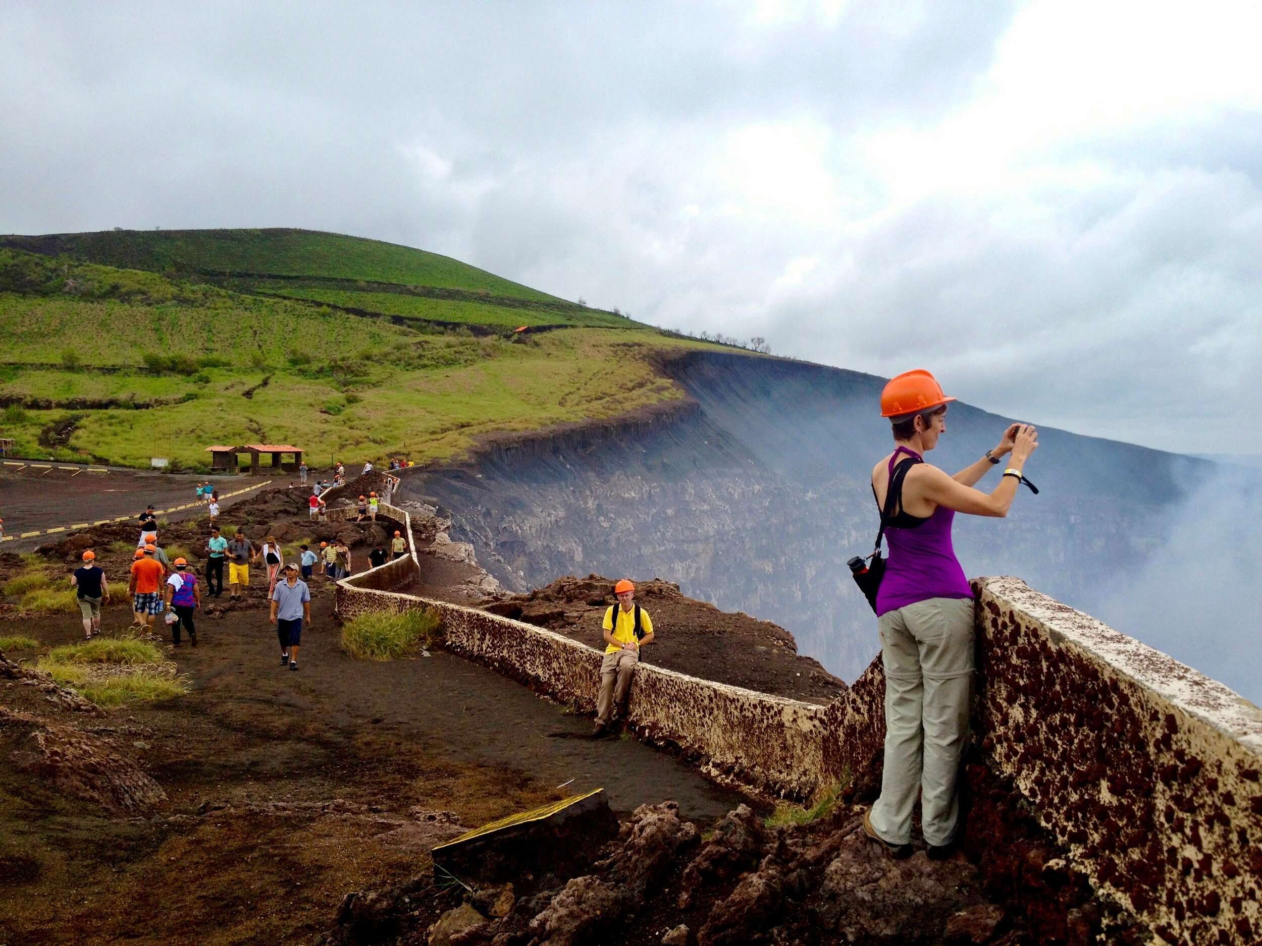 The Area Surrounding the Crater of Masaya Volcano