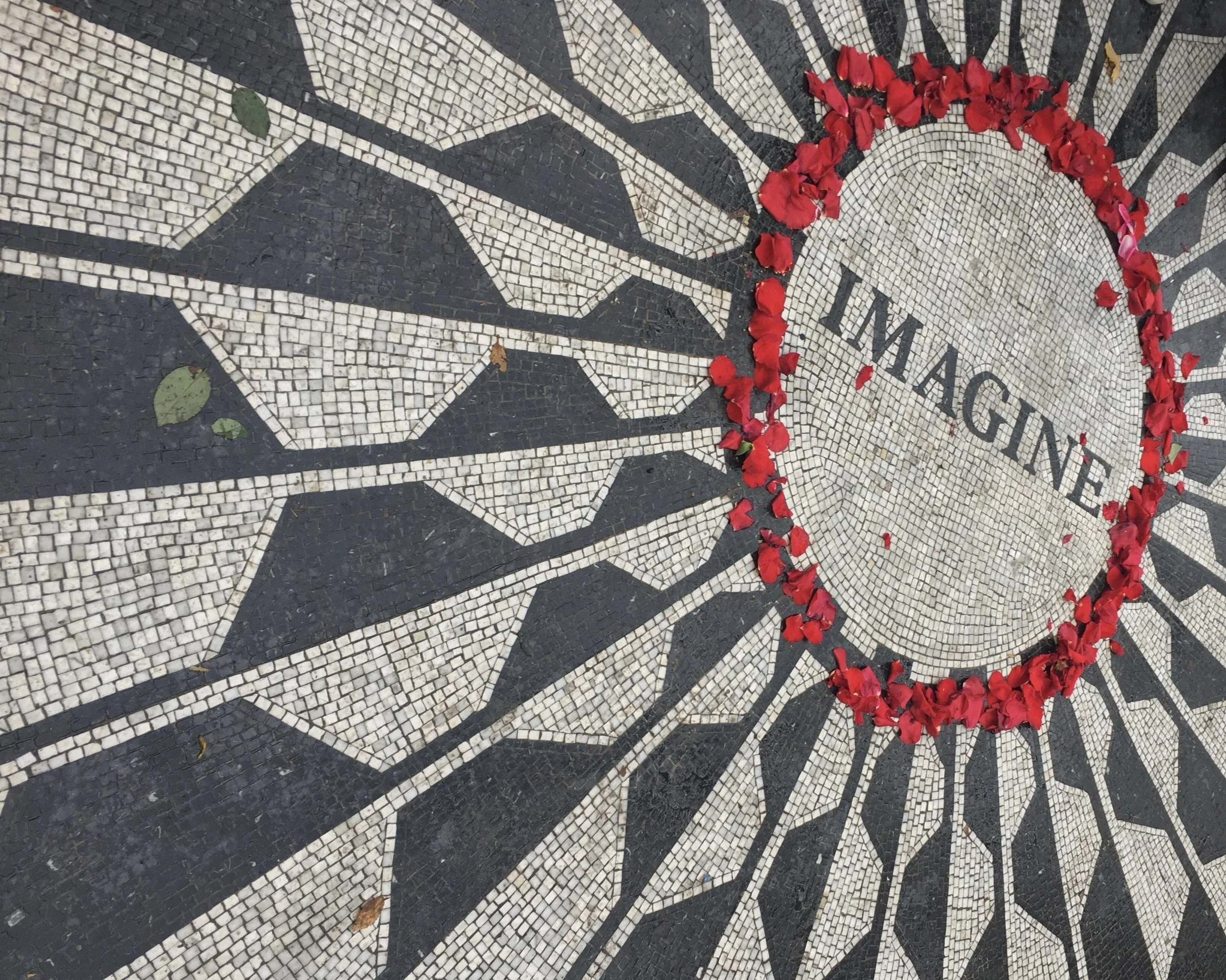 Strawberry Fields at Central Park West